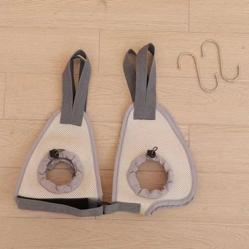 Hamac de Toilettage Ajustable pour Chien et Chat - Accessoire Coupe Griffes